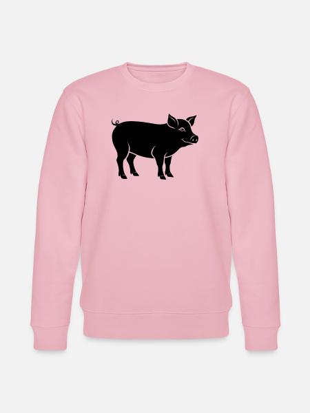 cochon - Sweat bio CHANGER Stanley/Stella Unisexe - rose pâle