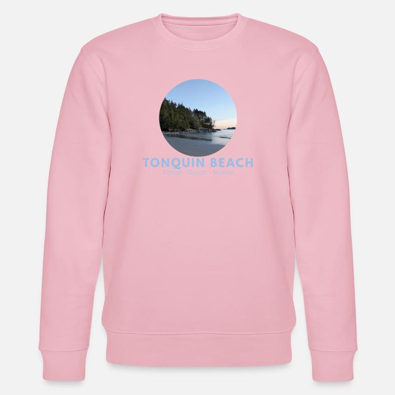 Tonquin Beach Forest Ocean - Stanley/Stella Unisex Bio-Sweatshirt CHANGER  - Hellrosa