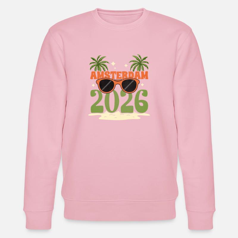 Amsterdam 2026 - Stanley/Stella Unisex Bio-Sweatshirt CHANGER  - Hellrosa