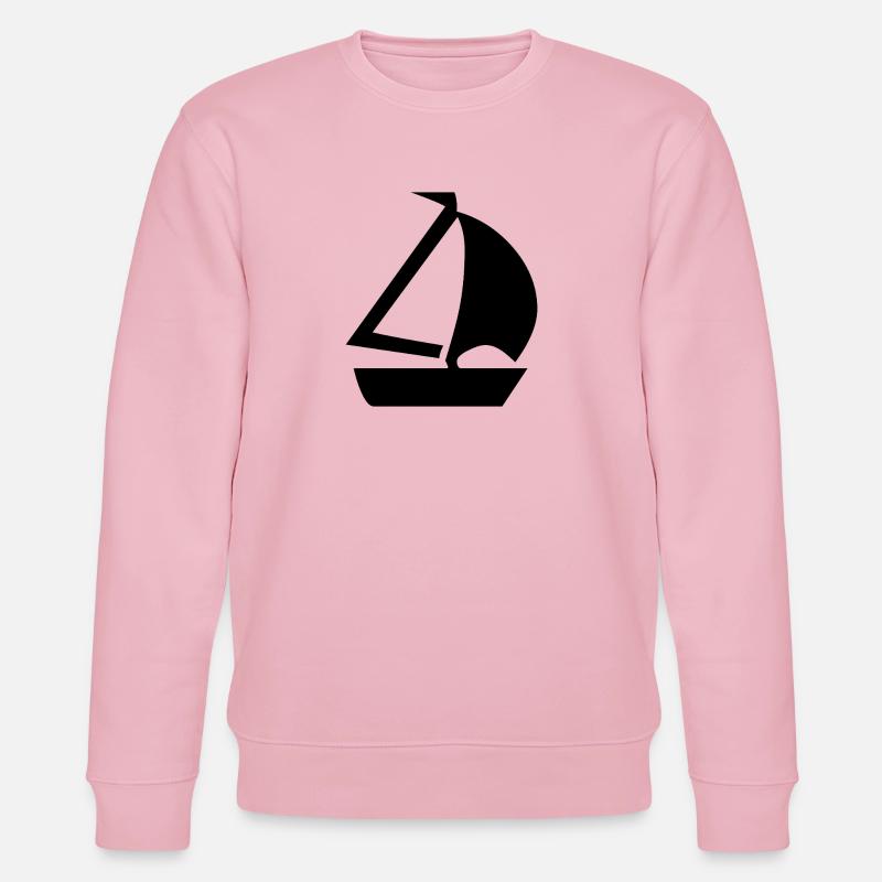 Segeln - Stanley/Stella Unisex Bio-Sweatshirt CHANGER  - Hellrosa