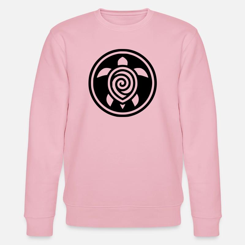 Schildkröte - Stanley/Stella Unisex Bio-Sweatshirt CHANGER  - Hellrosa
