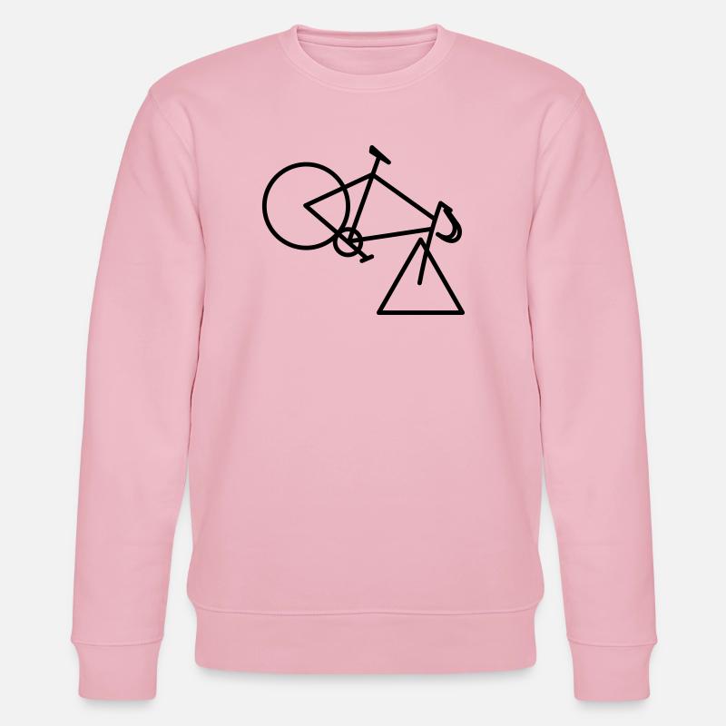 Dreirad - Stanley/Stella Unisex Bio-Sweatshirt CHANGER  - Hellrosa