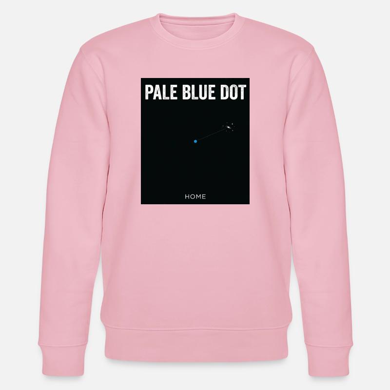 Universe Blue Dot Home - Stanley/Stella Unisex Bio-Sweatshirt CHANGER  - Hellrosa