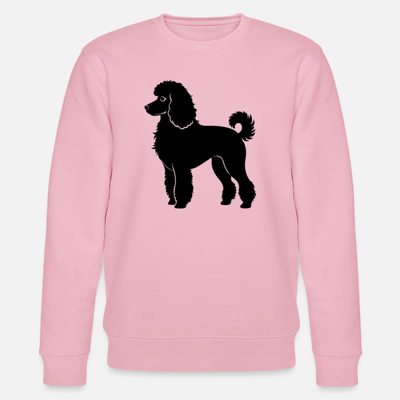 Pudelhund - Stanley/Stella Unisex Bio-Sweatshirt CHANGER  - Hellrosa