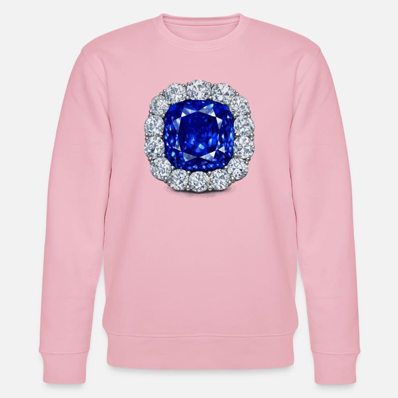 Le saphir du prince Albert - Sweat bio CHANGER Stanley/Stella Unisexe - rose pâle