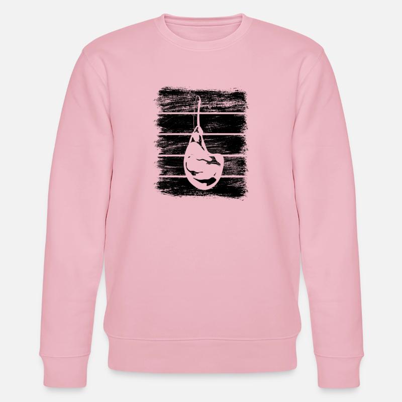 Rindfleisch Rippchen - Stanley/Stella Unisex Bio-Sweatshirt CHANGER  - Hellrosa