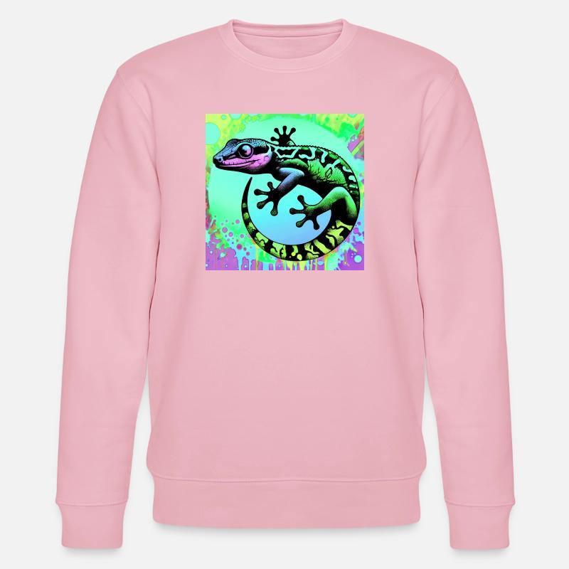 Gecko - Sweat bio CHANGER Stanley/Stella Unisexe - rose pâle