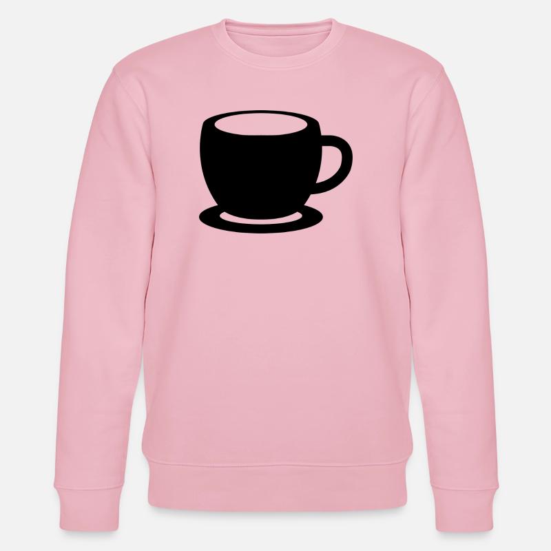 Tea Cup - Stanley/Stella Unisex Bio-Sweatshirt CHANGER  - Hellrosa