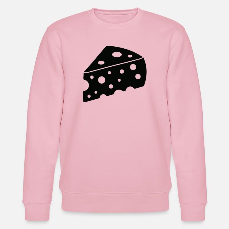 Schweizer Käse - Stanley/Stella Unisex Bio-Sweatshirt CHANGER  - Hellrosa