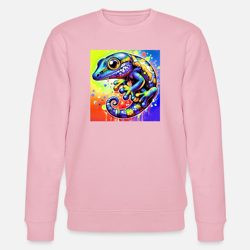 Gecko - Sweat bio CHANGER Stanley/Stella Unisexe - rose pâle