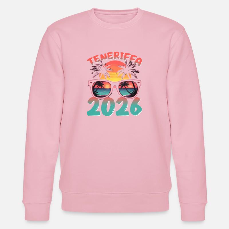 Teneriffa 2026 - Stanley/Stella Unisex Bio-Sweatshirt CHANGER - Hellrosa