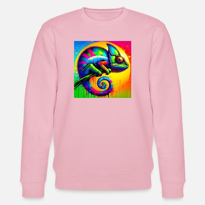 Chamäleon - Stanley/Stella Unisex Bio-Sweatshirt CHANGER - Hellrosa