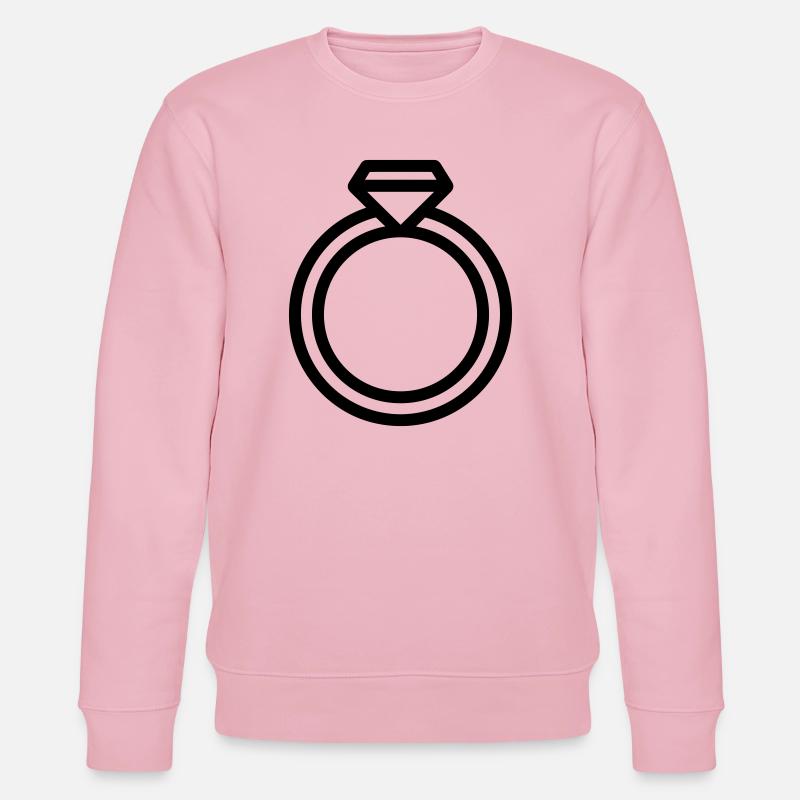 Allianz - Stanley/Stella Unisex Bio-Sweatshirt CHANGER  - Hellrosa