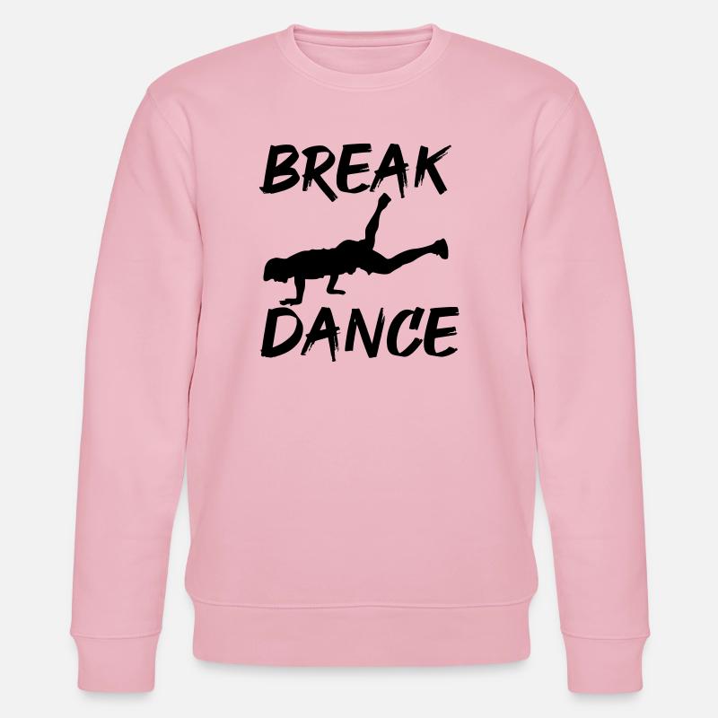 Breakdance - Stanley/Stella Unisex Bio-Sweatshirt CHANGER  - Hellrosa