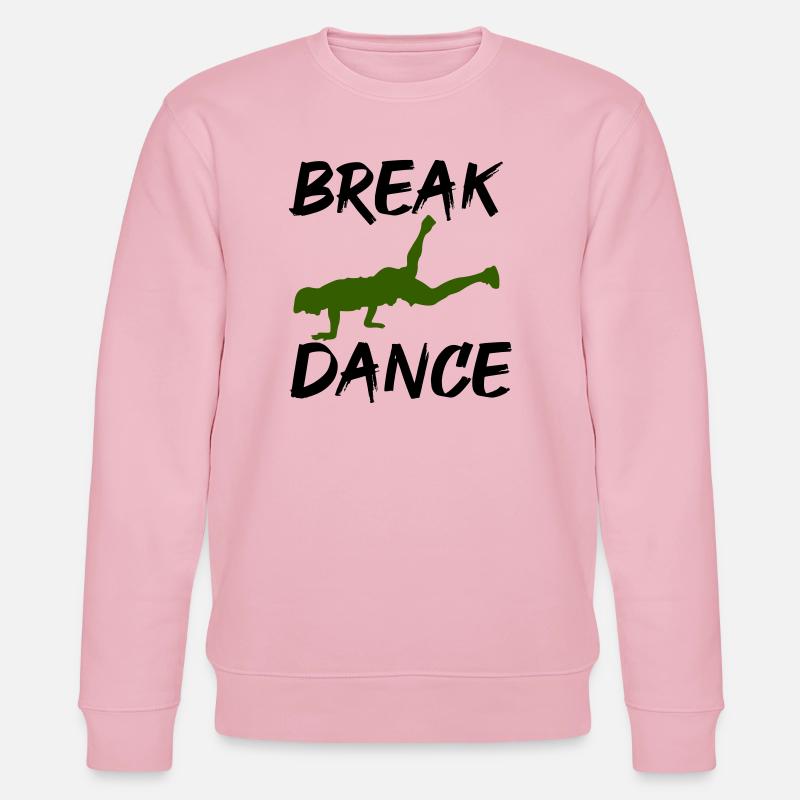 Breakdancing - Stanley/Stella CHANGER Unisex Organic Sweatshirt - cotton pink