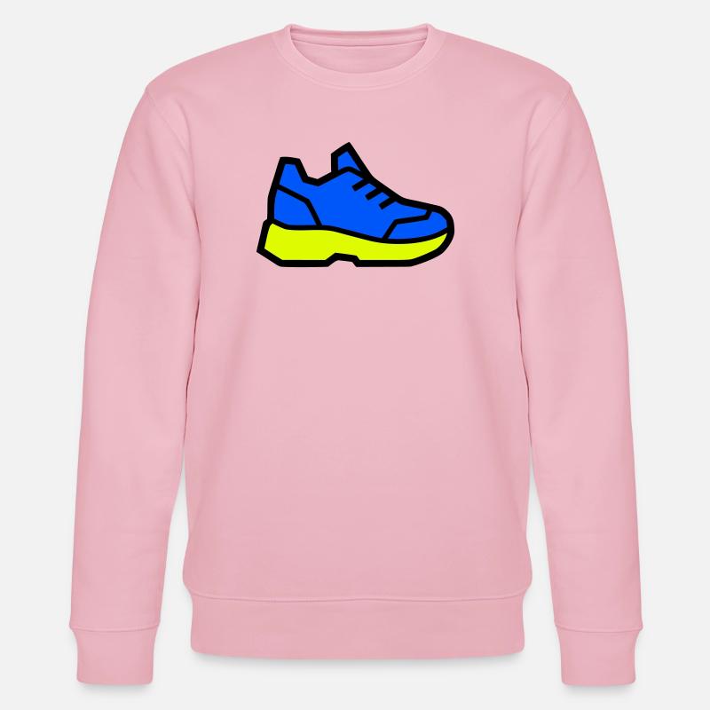 Moderner Laufschuh Sneaker - Stanley/Stella Unisex Bio-Sweatshirt CHANGER  - Hellrosa