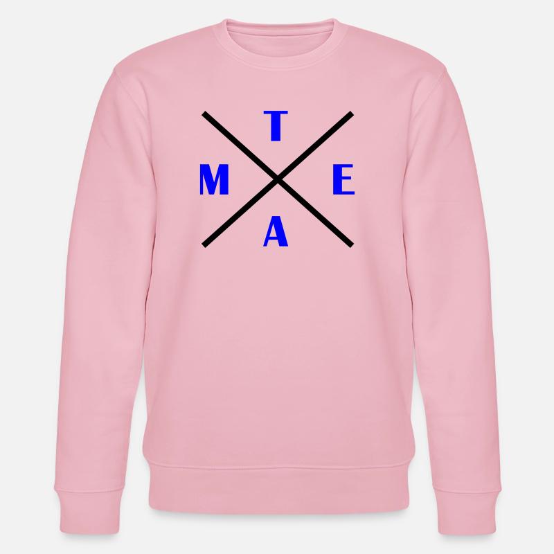 kreuz_team- - Stanley/Stella Unisex Bio-Sweatshirt CHANGER  - Hellrosa