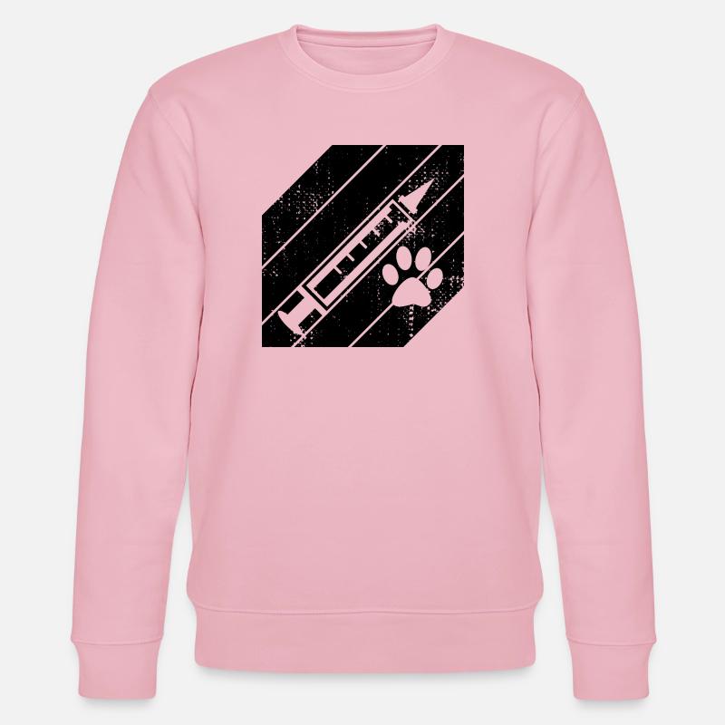 Seringue - Sweat bio CHANGER Stanley/Stella Unisexe - rose pâle