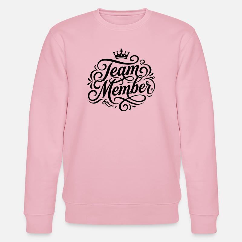 Team Member - Stanley/Stella CHANGER Unisex Organic Sweatshirt - cotton pink