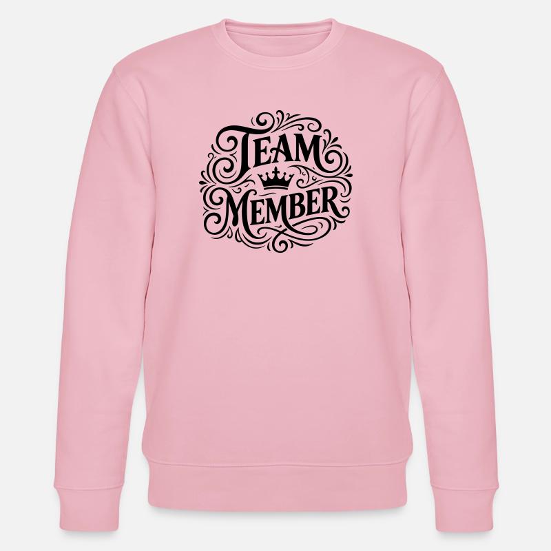 Équipier - Sweat bio CHANGER Stanley/Stella Unisexe - rose pâle