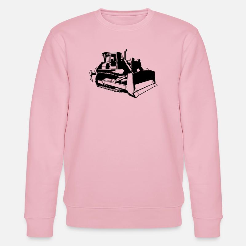 Bulldozer - Sweat bio CHANGER Stanley/Stella Unisexe - rose pâle