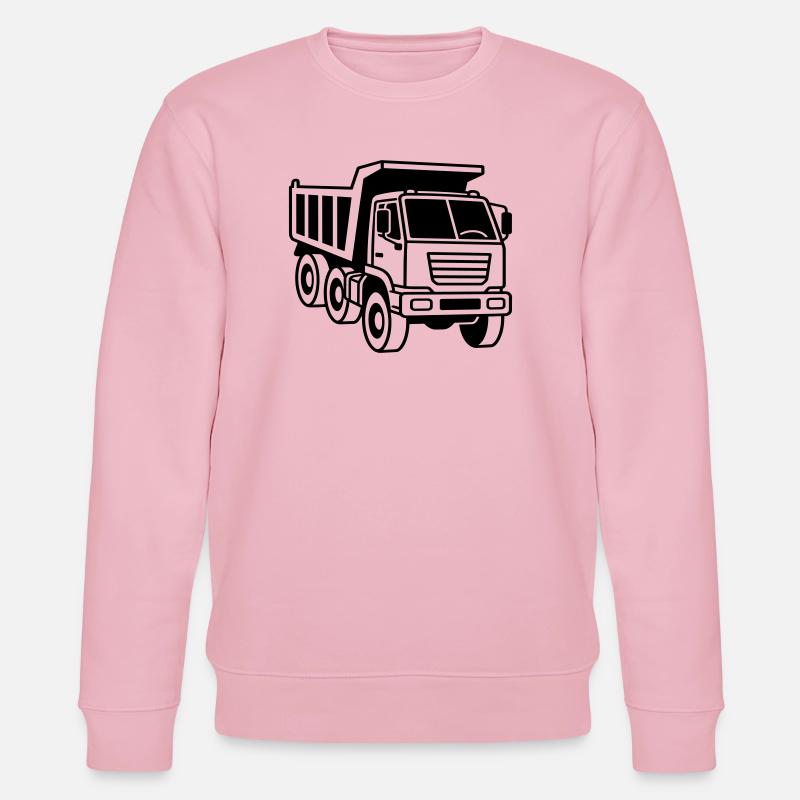 Muldenkipper - Stanley/Stella Unisex Bio-Sweatshirt CHANGER  - Hellrosa