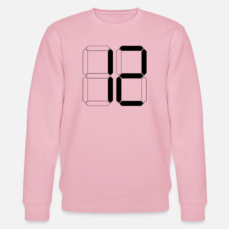 NUMÉRO 12 Douze Cadeaux d’anniversaire numériques - Sweat bio CHANGER Stanley/Stella Unisexe - rose pâle