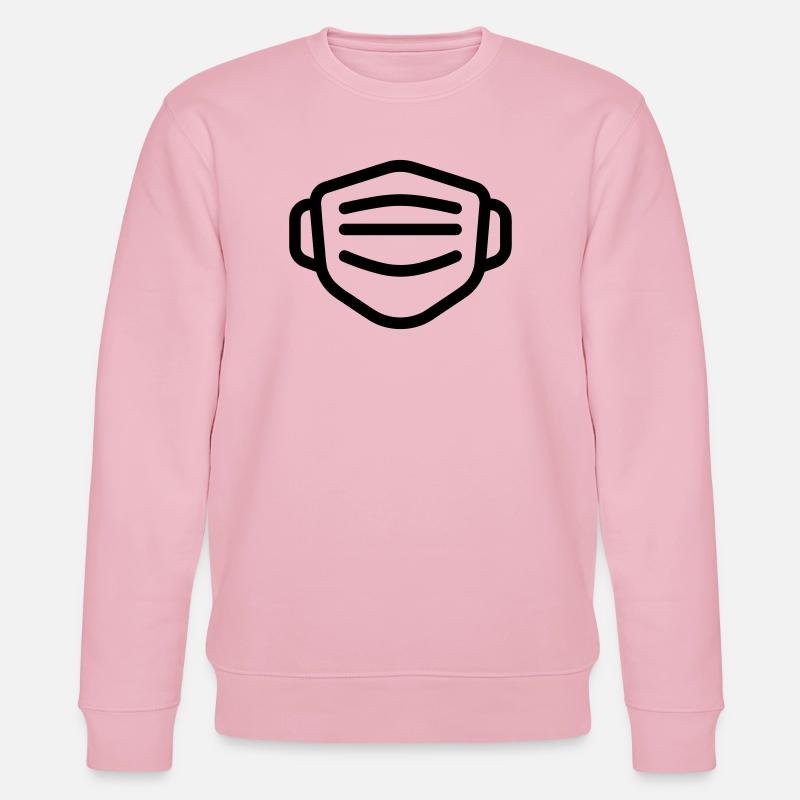 Maske - Stanley/Stella Unisex Bio-Sweatshirt CHANGER  - Hellrosa