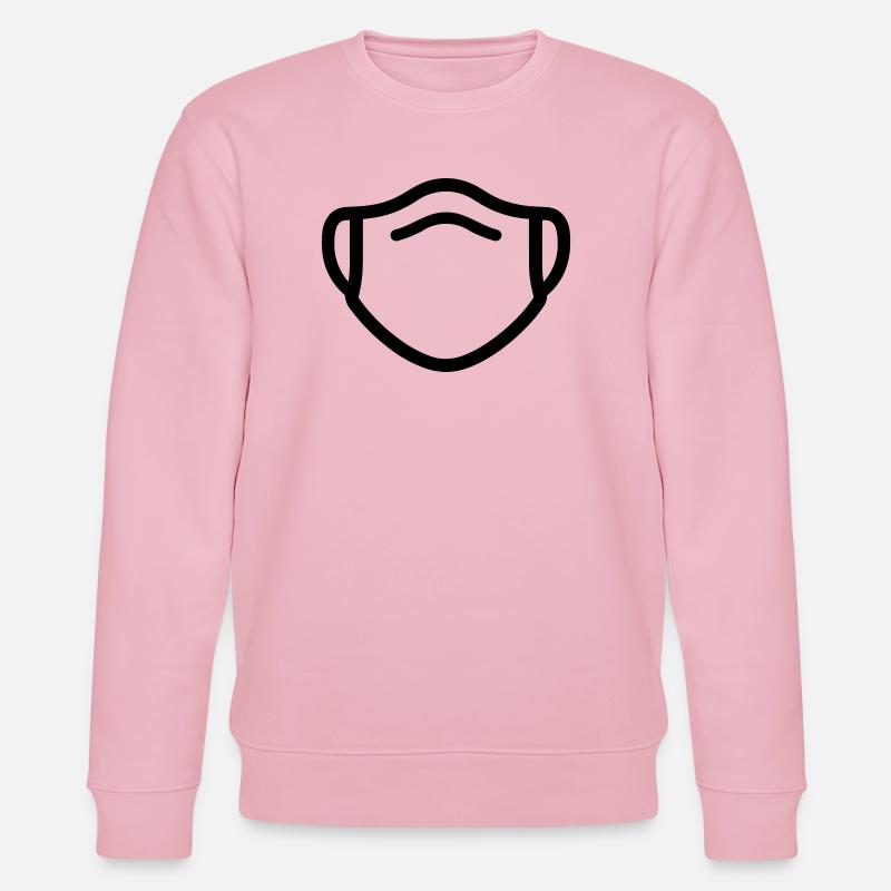 Maske - Stanley/Stella Unisex Bio-Sweatshirt CHANGER  - Hellrosa