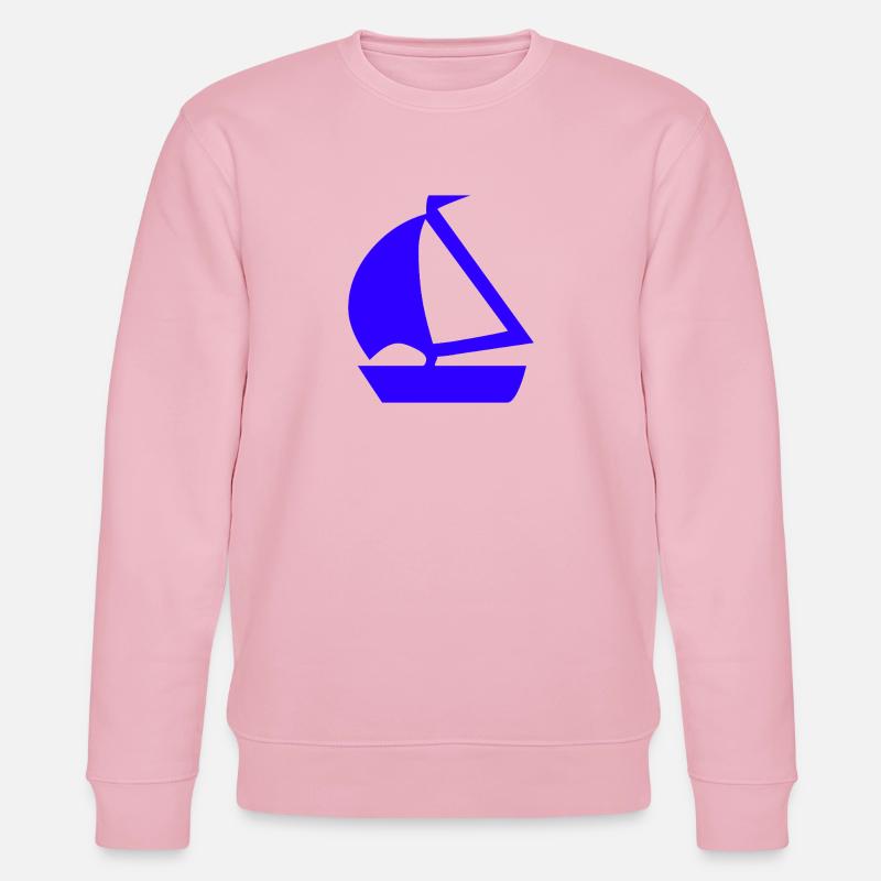 Voile - Sweat bio CHANGER Stanley/Stella Unisexe - rose pâle