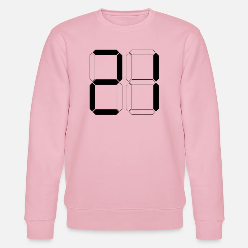 NUMÉRO 21 Vingt-et-Un Dons Numérique - Sweat bio CHANGER Stanley/Stella Unisexe - rose pâle