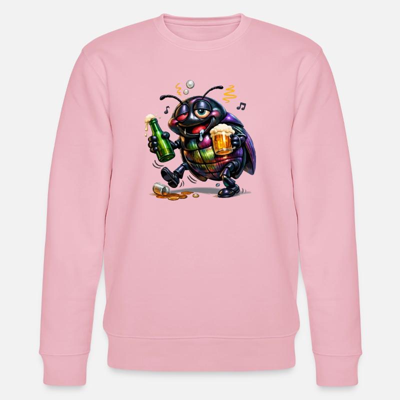 Drunk Tor - Stanley/Stella Unisex Bio-Sweatshirt CHANGER  - Hellrosa