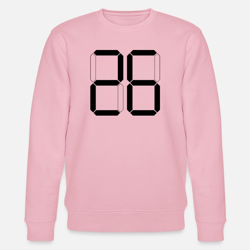 NUMMER 26 Sechsundzwanzig Geschenk Digital - Stanley/Stella Unisex Bio-Sweatshirt CHANGER - Hellrosa