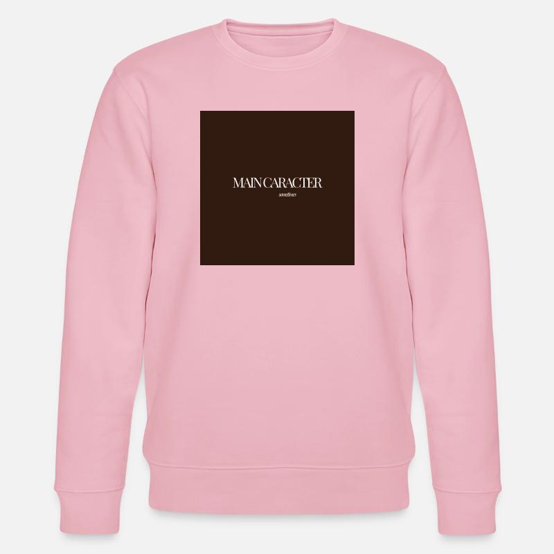 "CARACTER SOMETIMES" Grafik-T-Design - Stanley/Stella Unisex Bio-Sweatshirt CHANGER  - Hellrosa