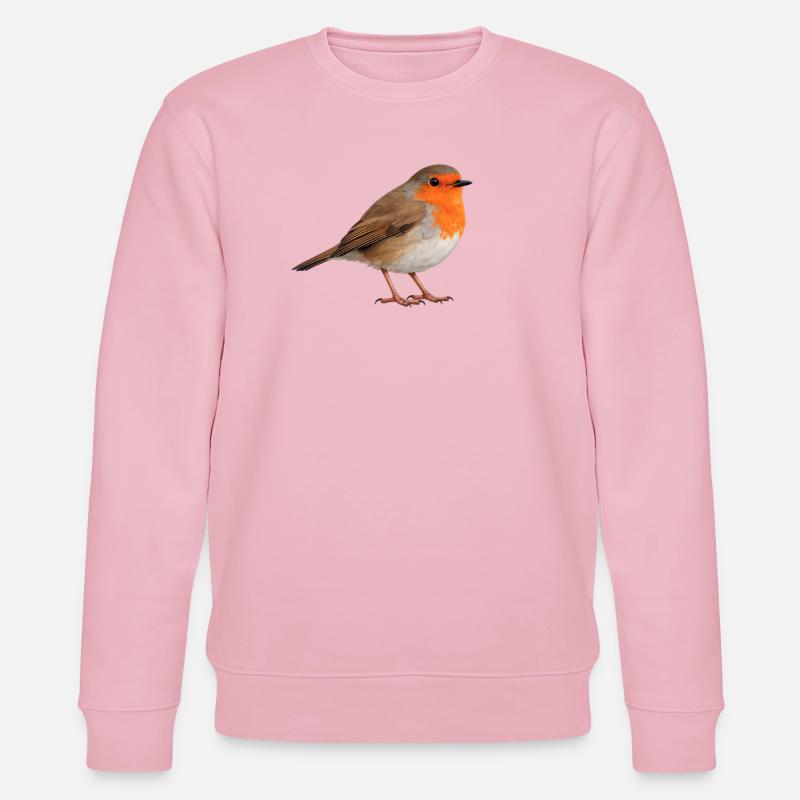 Robin - Stanley/Stella Unisex Bio-Sweatshirt CHANGER  - Hellrosa
