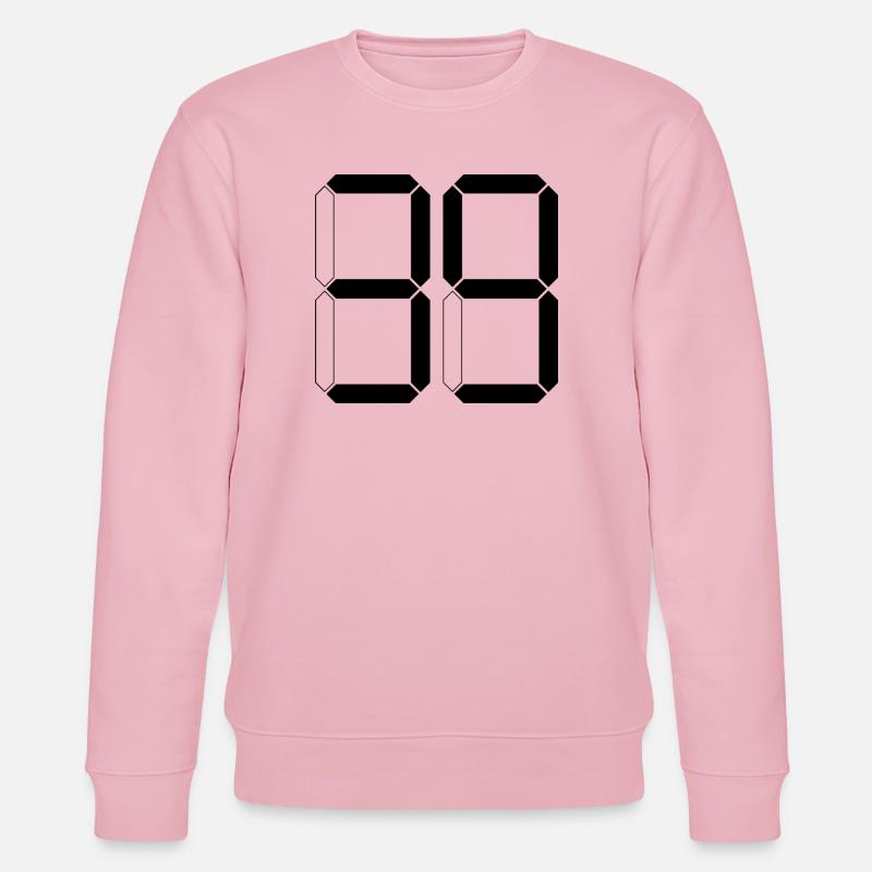 NUMÉRO 39 Trente-neuf Cadeaux Numériques - Sweat bio CHANGER Stanley/Stella Unisexe - rose pâle