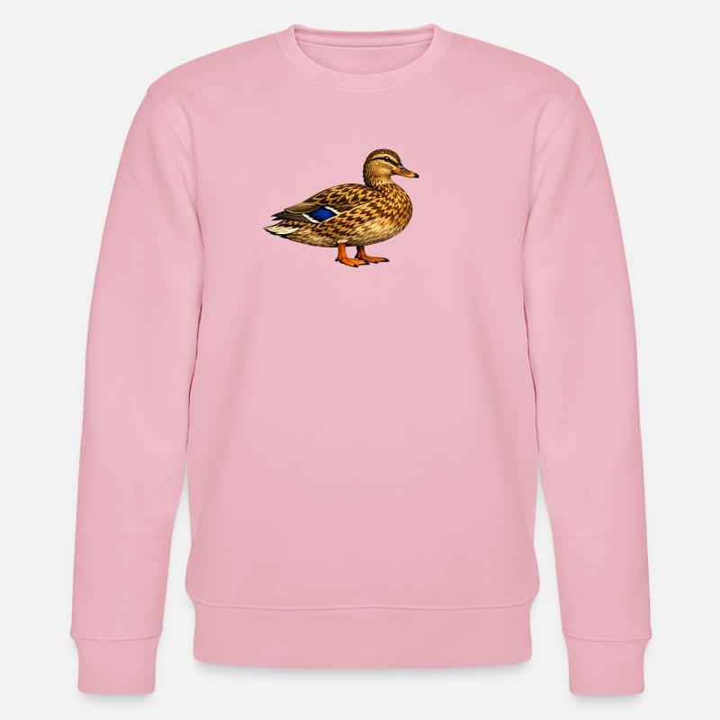 Stockente - Stanley/Stella Unisex Bio-Sweatshirt CHANGER - Hellrosa