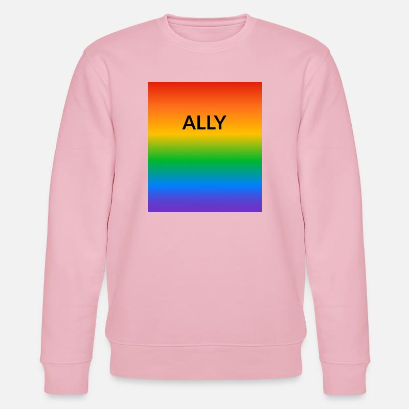 Pride Ally - Stanley/Stella CHANGER Unisex Organic Sweatshirt - cotton pink