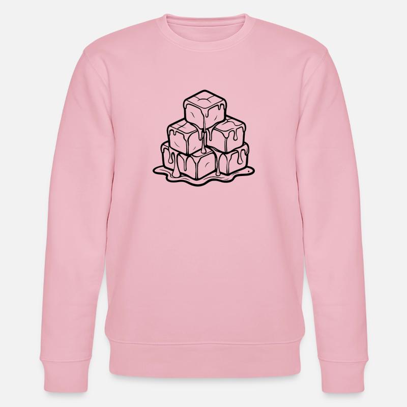 froid - Sweat bio CHANGER Stanley/Stella Unisexe - rose pâle