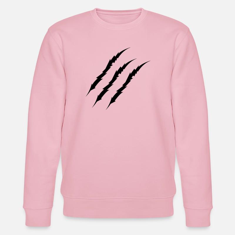 claw - Stanley/Stella CHANGER Unisex Organic Sweatshirt - cotton pink