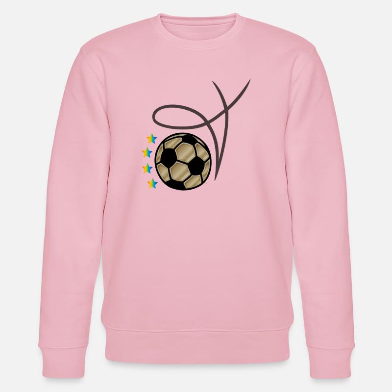 Fussball Deutschland - Stanley/Stella Unisex Bio-Sweatshirt CHANGER  - Hellrosa
