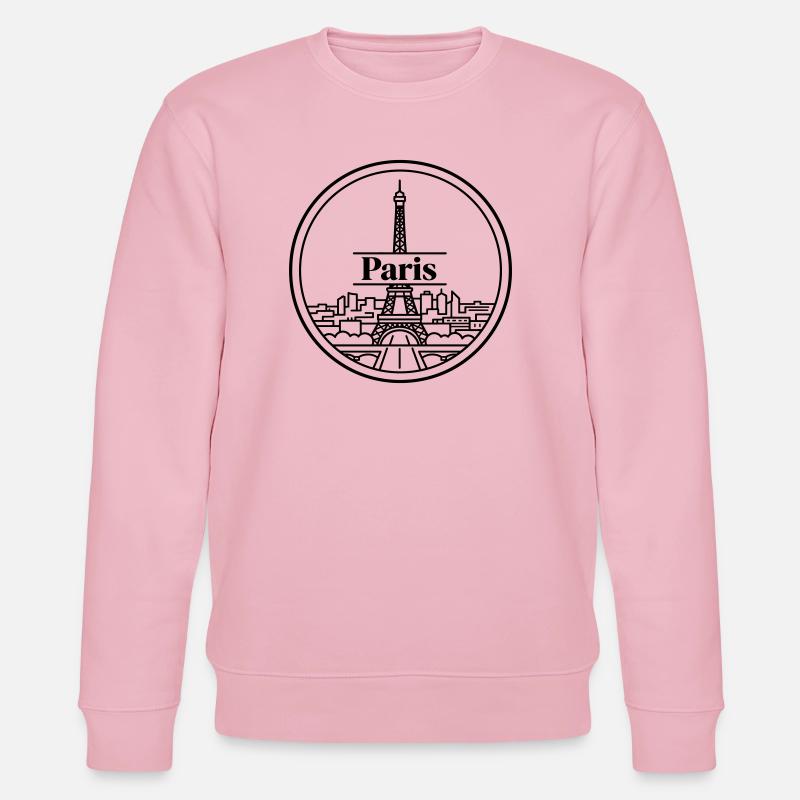 Paris - Stanley/Stella CHANGER Unisex Organic Sweatshirt - cotton pink