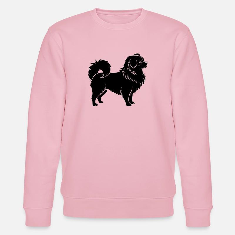 Pékinois - Sweat bio CHANGER Stanley/Stella Unisexe - rose pâle