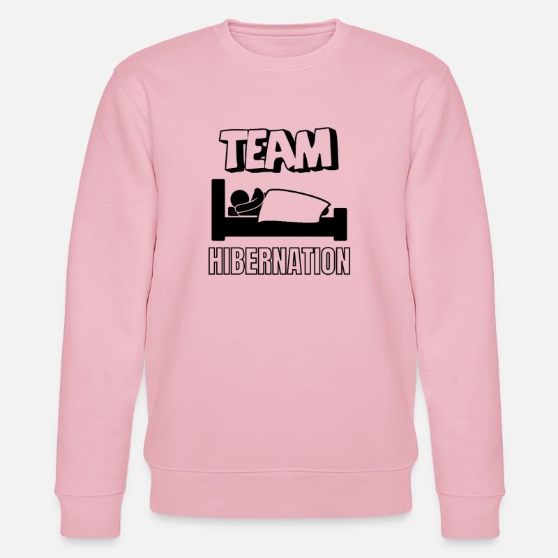 Team-Winterschlaf - Stanley/Stella Unisex Bio-Sweatshirt CHANGER - Hellrosa