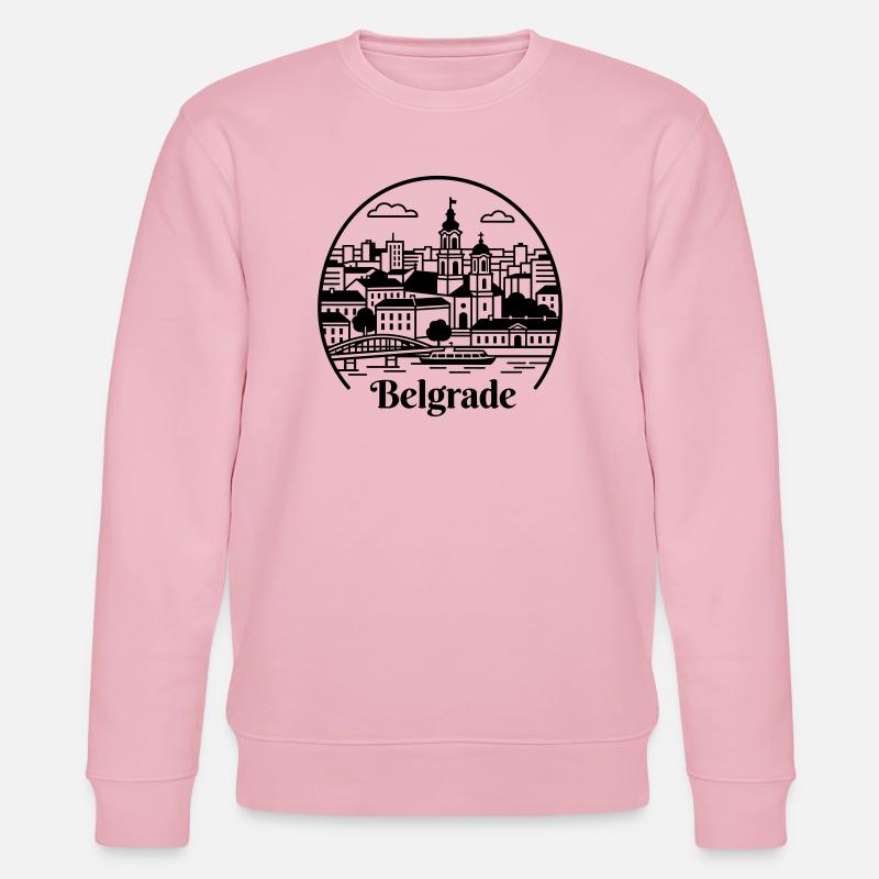 Belgrad - Stanley/Stella Unisex Bio-Sweatshirt CHANGER - Hellrosa