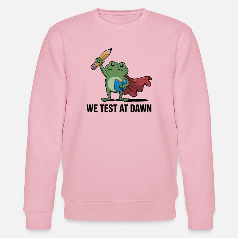 Super-héros grenouille testé par l’aube - Sweat bio CHANGER Stanley/Stella Unisexe - rose pâle