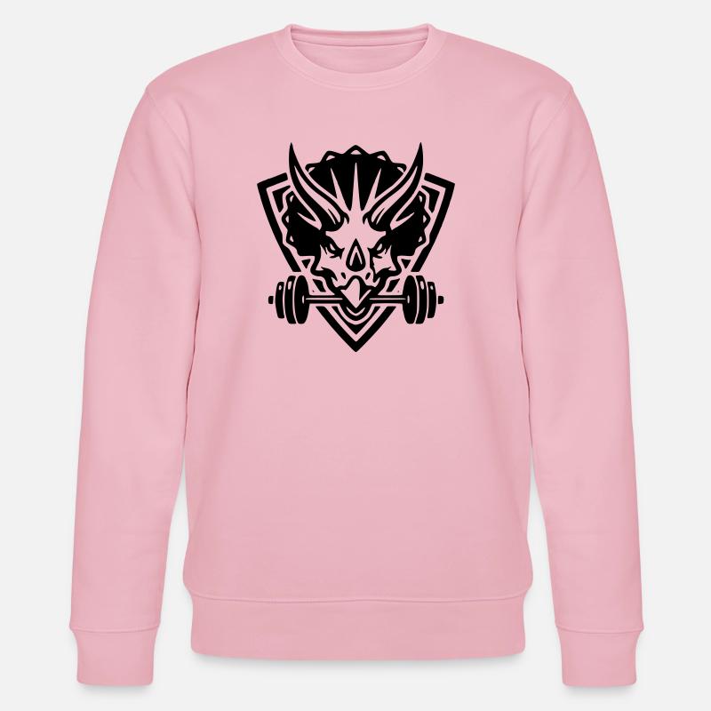 Fit Beast - Stanley/Stella Unisex Bio-Sweatshirt CHANGER  - Hellrosa