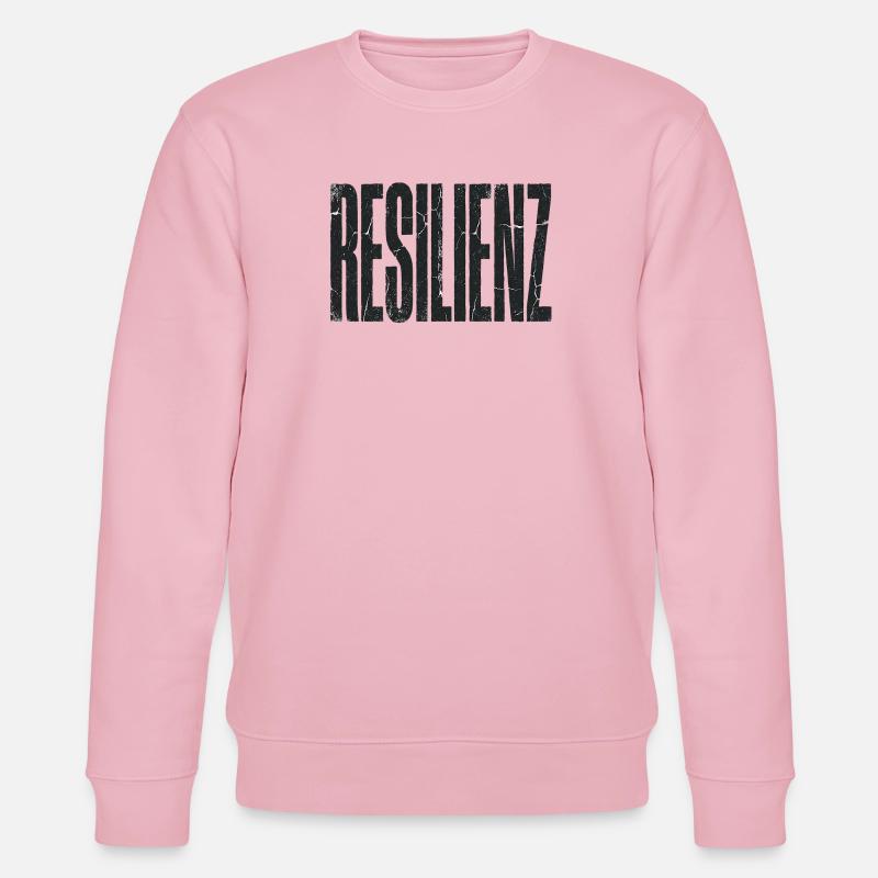 Resilienz - Stanley/Stella Unisex Bio-Sweatshirt CHANGER - Hellrosa