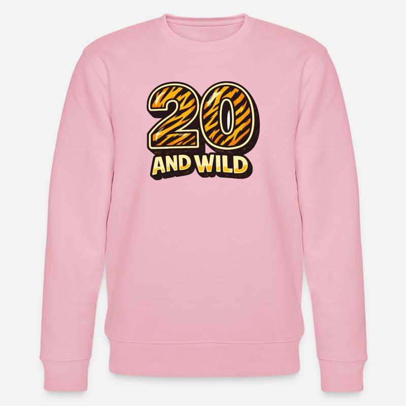 20e anniversaire - Sweat bio CHANGER Stanley/Stella Unisexe - rose pâle