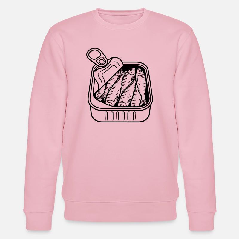 sardines - Stanley/Stella CHANGER Unisex Organic Sweatshirt - cotton pink
